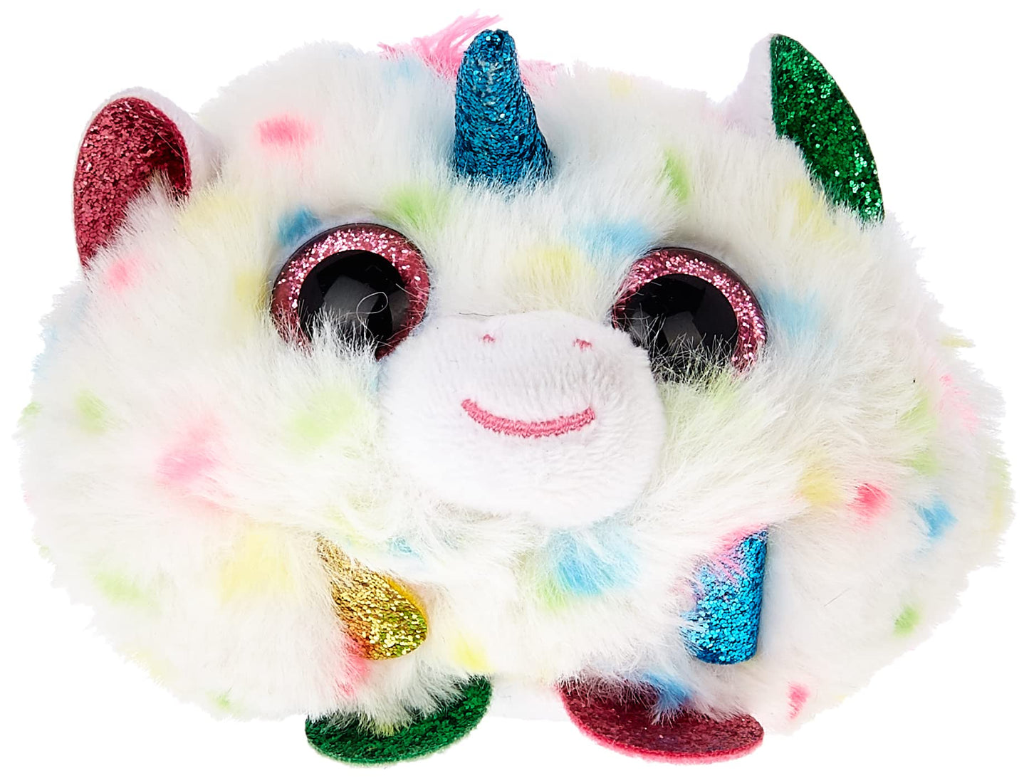 TY UK Ltd 2005128 Harmonie Unicorn Puffies Plush Animal, Multicolor, 7cm
