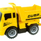PowerTRC Take-A-Part Construction Truck with 4 Different Forms Dump Truck Crane Cement Mixer Excavator