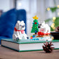 LEGO Wintertime Polar Bears 40571 Christmas Décor Building Kit, Polar Bear Gift, Great Stocking Stuffer for Kids, Features a Christmas Tree Toy and
