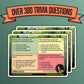 Church History Cards Latter-Day Saints Volume I: Beginnings | 90 Cards | Over 300 Trivia Questions | Cards for Collecting and Playing | 1-4 Players |