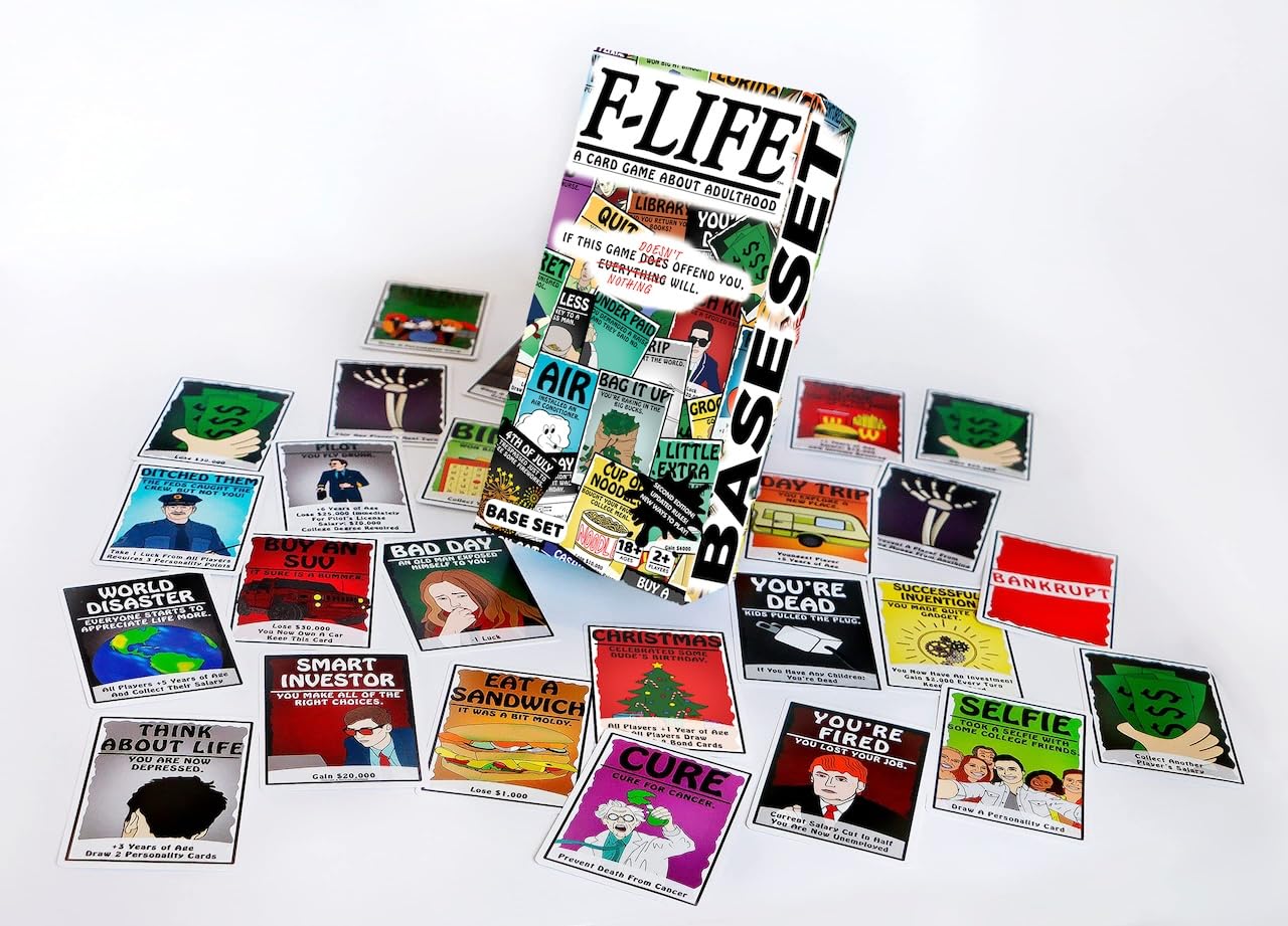 F-Life: A Card Game About Adulthood