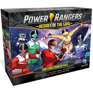 Renegade Game Studios Power Rangers Time Force Expansion for Heroes of The Grid Board Game, 2-5 Players, Ages 14+
