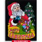 Super Pack of 18 Fuzzy Velvet Coloring Posters (Christmas Edition) - Excellent Family Time Craft Project to Share and Color - All Ages DIY Coloring