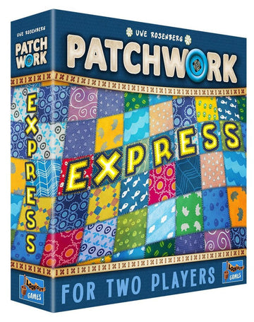 Patchwork Express Board Game - Fast-Paced Two-Player Quilting Strategy Game! Interactive Puzzle Game for Kids & Adults, Ages 6+, 2 Players, 20 Minute
