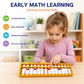 Abacus, Kids Abacus for Math Learning, Montessori Counting Toy for Preschool Toddlers, Educational Arithmetic Learning Tool with Smooth Sliding Beads