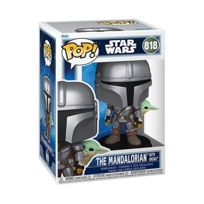 Funko Pop! Star Wars: Mandalorian & Grogu - The Mandalorian with Grogu - Collectable Vinyl Figure - Gift Idea - Official Merchandise - Toys for Kids