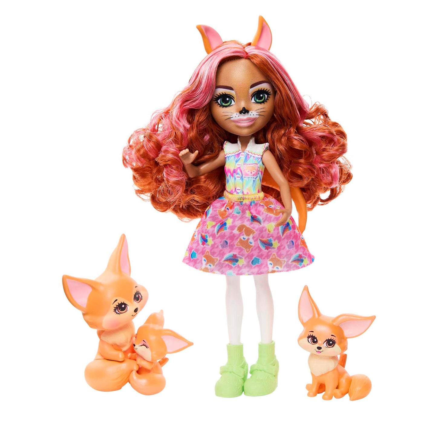 Enchantimals Muñeca Familia Fennec Fox