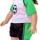 Soccer Girl - 4 Piece Soccer Outfit - Shirt, Shorts, Socks and Shoes - Clothes Fits 18 Inch Doll (Doll Not Included)