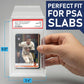 Invested Alliance PSA Slab Sleeves for Graded Cards | PSA Exact Fit Graded Card Sleeves, Resealable Slab Protector for TCG Collectors - Sports