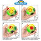 Vdealen Magic Rainbow Puzzle Ball, Fidget Ball Puzzle Brain Teaser Fidget Toy- Birthday Party Easter Valentines Christmas Stocking Stuffers for Kids