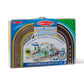 Melissa & Doug Take-Along Airport Wooden Play Set with Vehicles