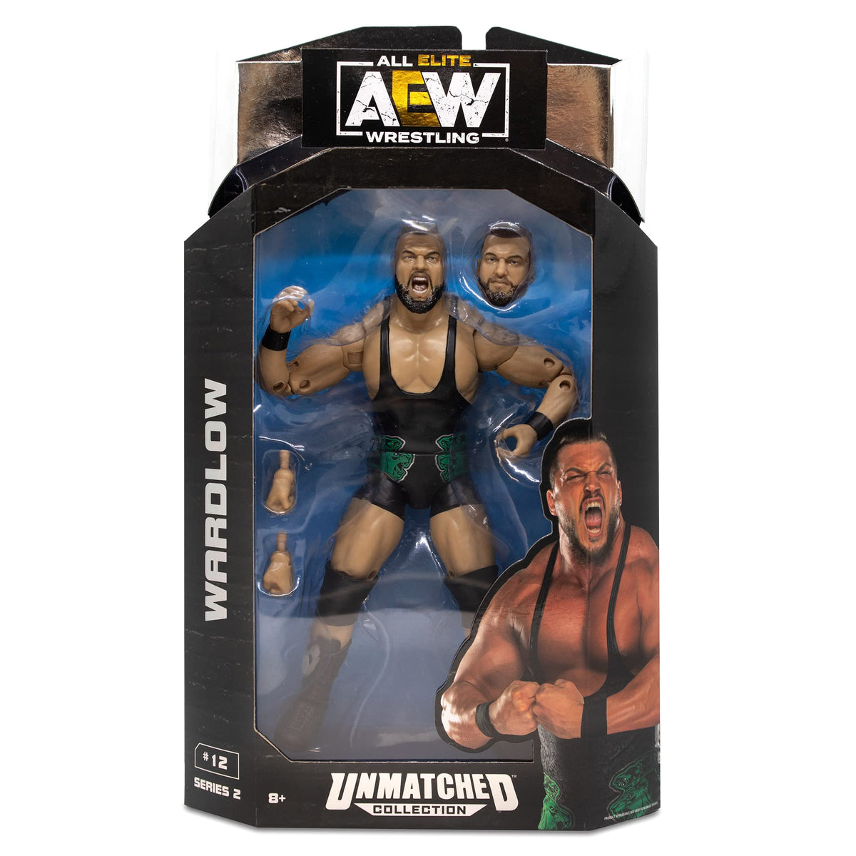 aew Wardlow Unmatched Series 2#9 Action Figure
