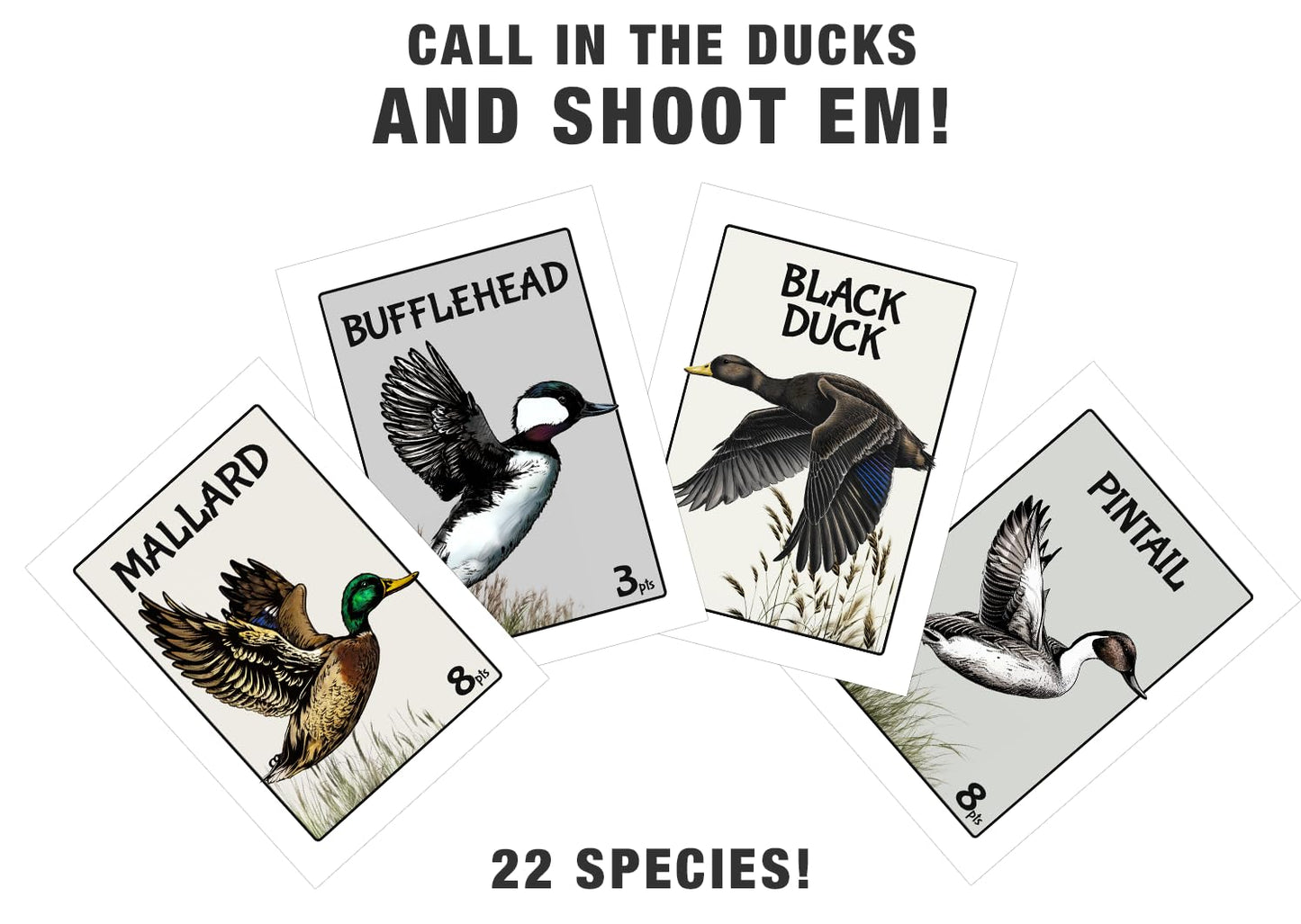 - Duck Duck Boom - A Duck Hunting Card Game!
