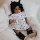 GYCV Lifelike Reborn Toddler Dolls Black Girl 24 Inch Reborn Baby Doll Curly Hair Realistic Black Toddler Dolls Girl Real Life Baby Doll Toys with