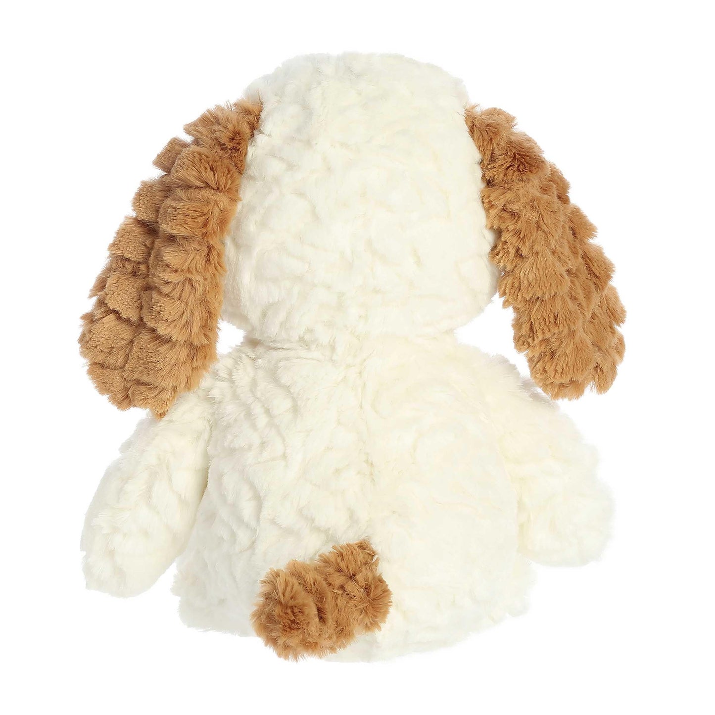 Aurora® Adorable Huggy Collection™ Parker Puppy™ Baby Stuffed Animal - Comforting Companion - Sensory Stimulation - White 13 Inches