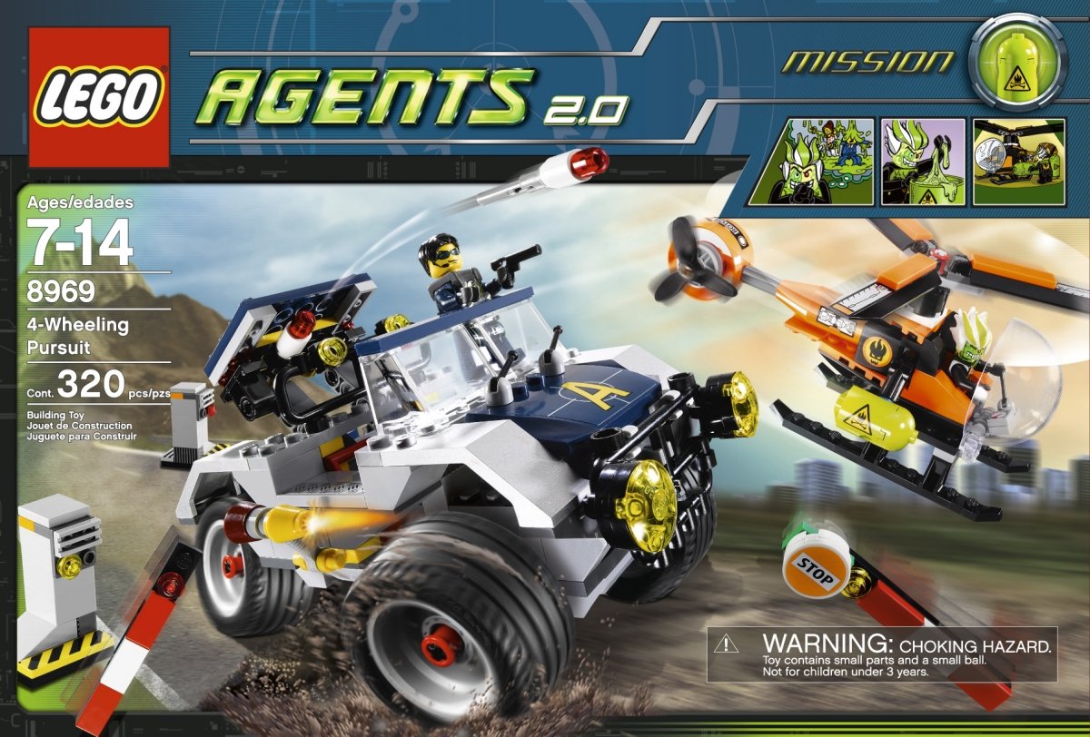 LEGO Agents 4-Wheeling Pursuit (8969)