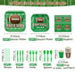 Football Theme Party Supplies - Includes Football Banner, Plates, Napkins, Cup, Tablecloth, Knives, Fork, Spoon and Straws for Boys Sports Theme