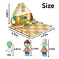 JHESAO Plants and Zombies Toys Zombies Assembly Action Figures PVZ Assemblable Toys Set 1 2 Series Great Gifts for Kids and Fans,Birthday