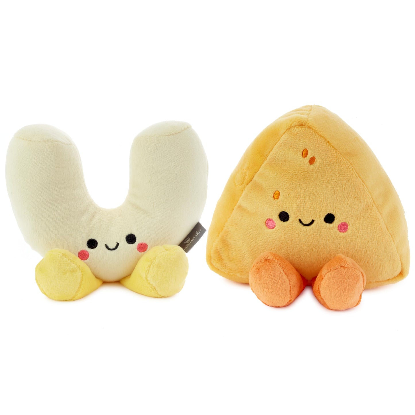 Hallmark Better Together Magnetic Plush (Mac and Cheese) 5" Stuffed Toys, Easter Gifts for Kids