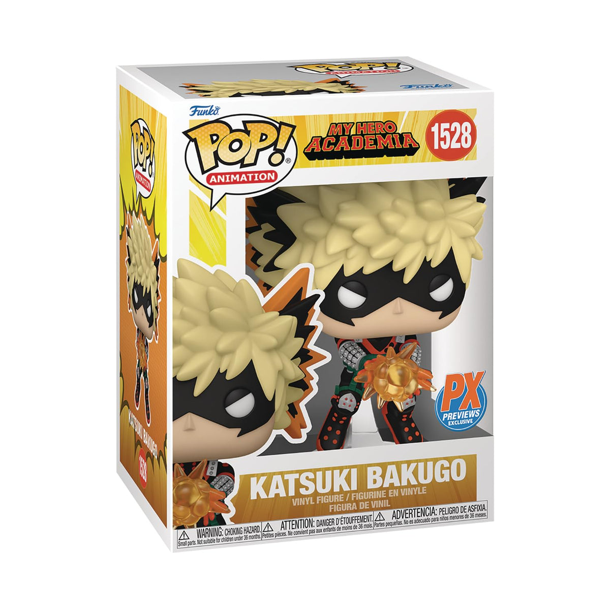 Pop! Animation: My Hero Academia - Katsuki Bakugo Previews Exclusive Vinyl Figure