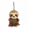 Aurora® Adorable Palm Pals™ Slomo Sloth™ Clip-On - Fun Collectible Plush for Kids and Adult Collectors - Perfect for Decorating Rooms and Birthday