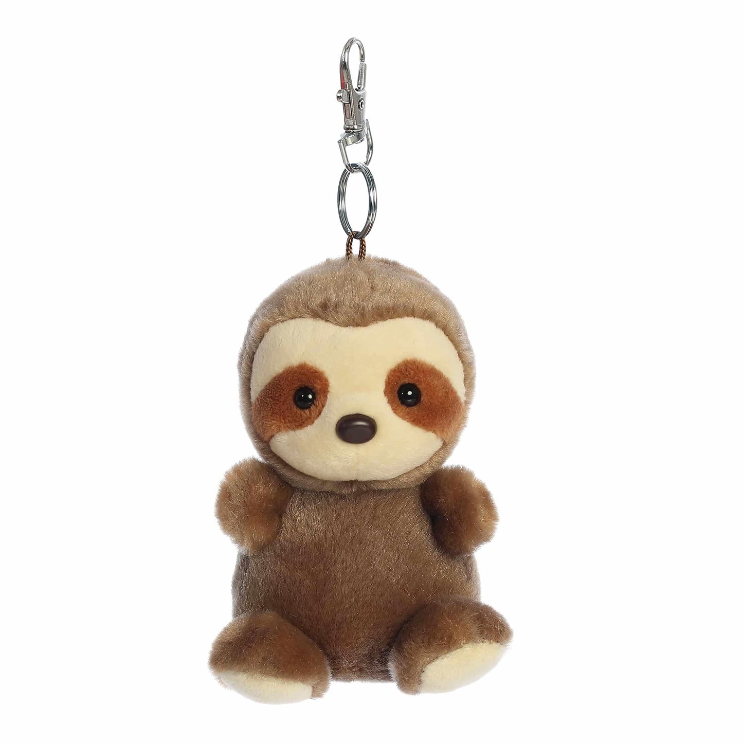 Aurora® Adorable Palm Pals™ Slomo Sloth™ Clip-On - Fun Collectible Plush for Kids and Adult Collectors - Perfect for Decorating Rooms and Birthday