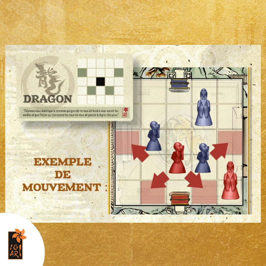 Arcane Wonders Onitama | 2-Player Abstract Duel with Modular Movement Cards | 5x5 Grid Chess-Like Tactics for Strategic Thinkers | Ages 8+ | 15-20