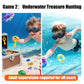 AKMUNCLE Blindfold Pool Toys - 100% Light Blocking for Hide and Seek, Underwater Treasure Hunt, Sensory Water Games, Teens & Adults