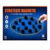 Fouwoqi Magnet Game with String, 20 Full-Size Magnetic Stones & 3 Ropes, Portable Magnetic Chess Strategy Game for Family Game Night, Party, Travel