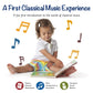 LITTLE MAESTRO Carnival of Animals by Saint-Saëns - The Complete Musical Suite, Musical Books for Toddlers, 28-Button Music Book, Musical Toys