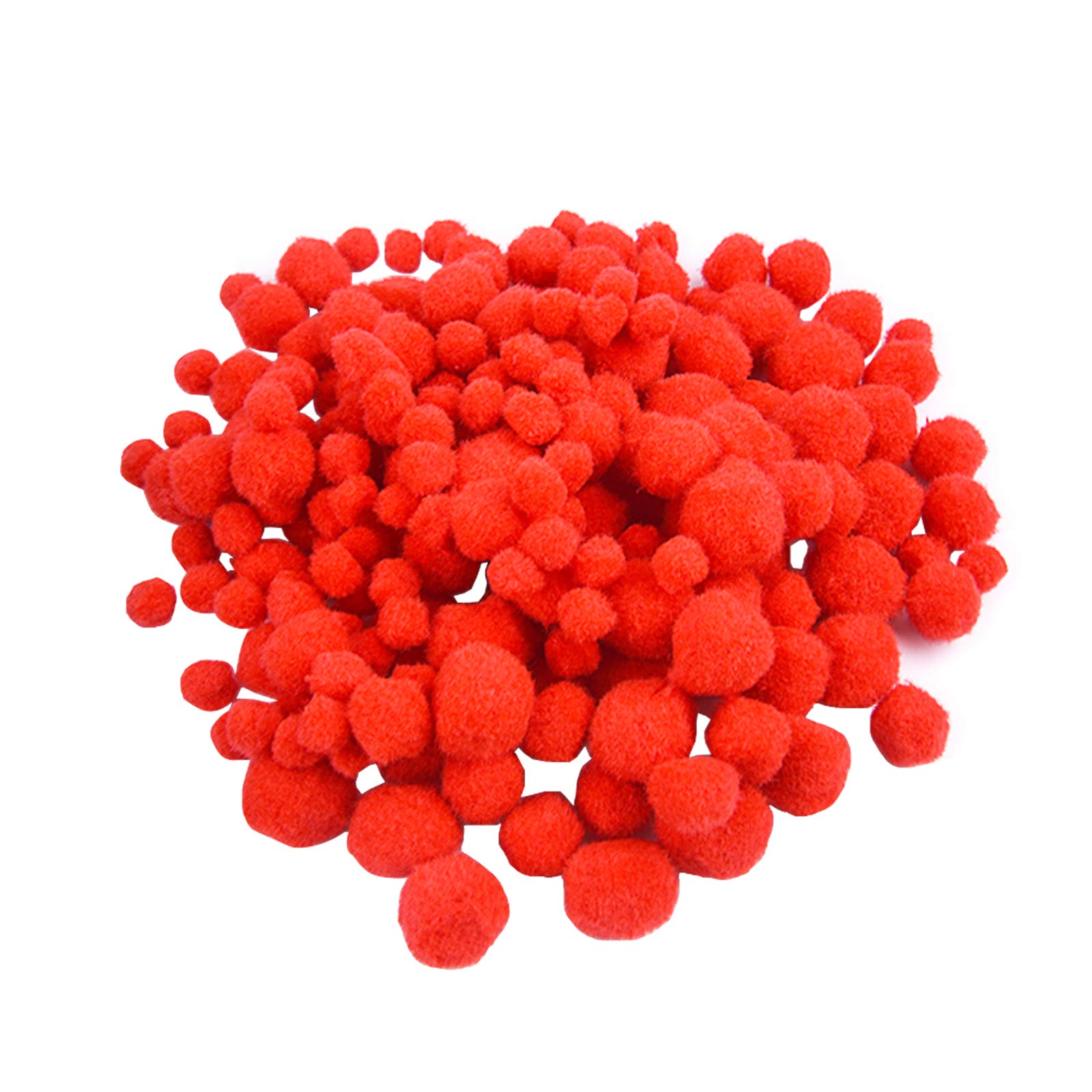 Livder Christmas Pipe Cleaners Set - 475 Pieces, 145 Brown Chenille Stems, 190 Red Pom Poms, 140 Wiggle Eyes for Crafts