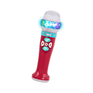 Battat - Toy Karaoke Mic - Light-Up & Voicechanging Microphone - Record & Playback - Sing - Along with Bluetooth - 3+ Years- Musical Light Show