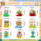 9PCS First Day of Kindergarten Decorations - Back to School Kindergarten Watch Out Kindergarten Here I Come Centerpiece Welcome to Kindergarten Table