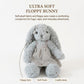 BiluKano 12" Floppy Bunny Stuffed Animal, Ultra Soft Plush Bunny Rabbit with Striped Dress & Bow, Easter Bunny Plush for Baby Girls, Stuffed Bunny