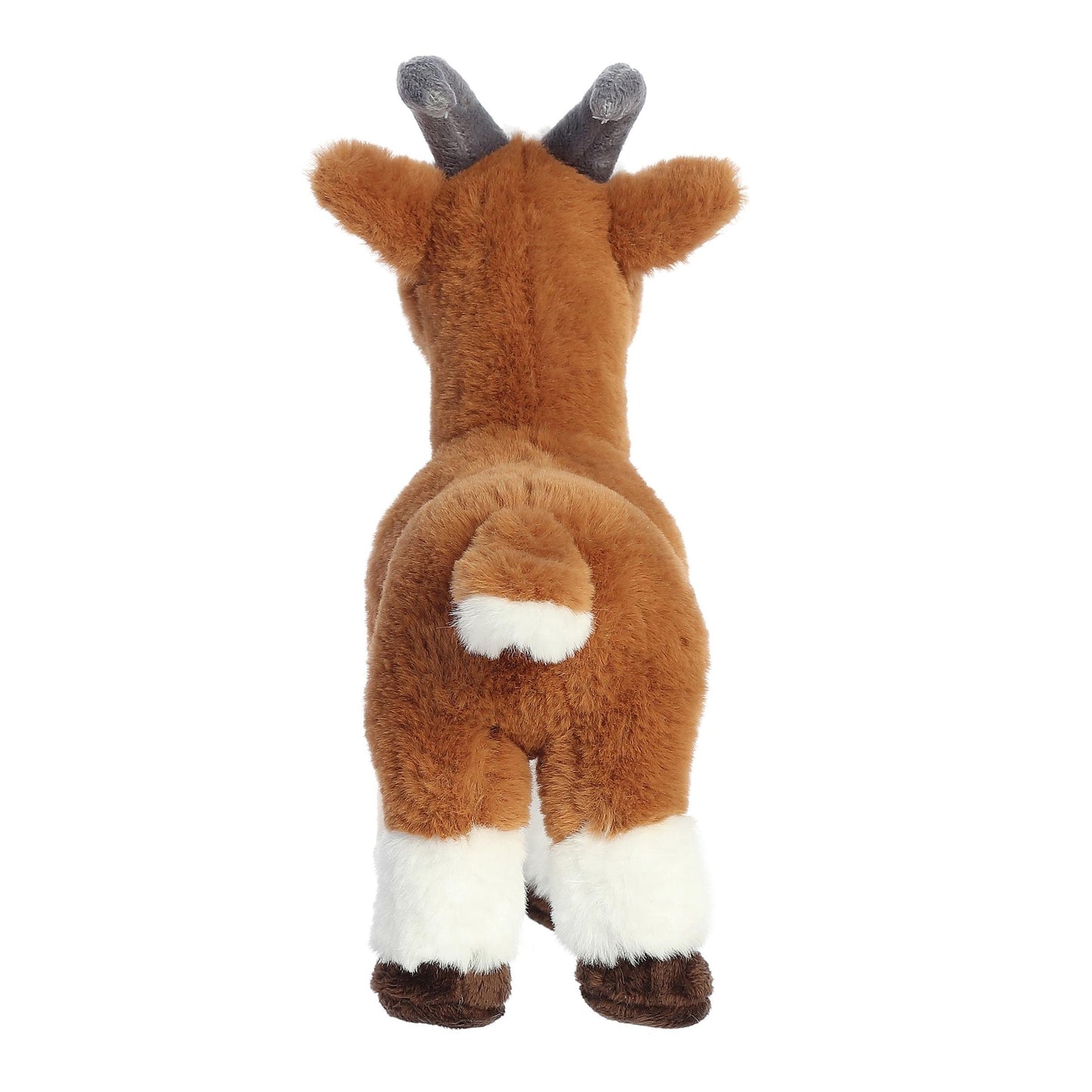 Aurora® Responsibly Made Eco Nation™ Goat Stuffed Animal - Ideal for Playtime Adventures - Perfect for Birthdays or Just Because - Brown 8.5 Inches