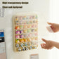 Clear Display Case for Mini Figures, Wall-Mounted Figures Display Box, Multi Story Minifigure Display Cabinet Suitable for Collectibles Action Figures