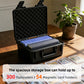 WPGEAR Toploader Storage Box for 3" x 4" 35PT Rigid Card Holder, Trading Card Organizer Case Holds 300+ Top Loaders, Fit Sports Card with One Touch