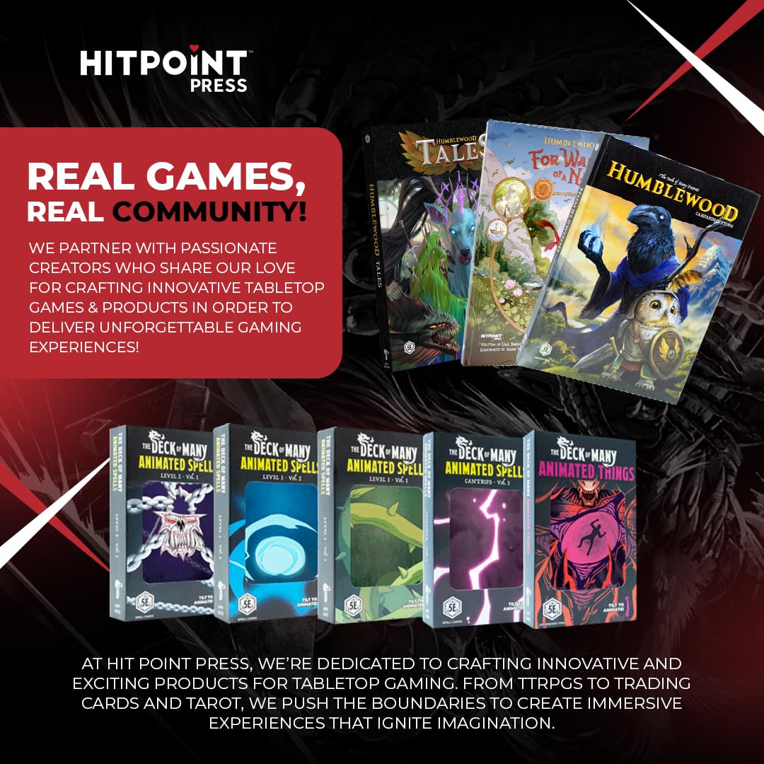 Hit Point Press The Deck of Many Animated Things