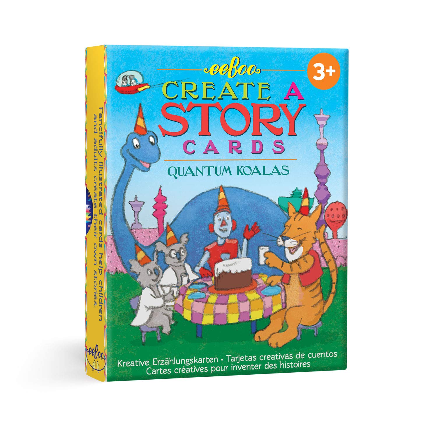 eeBoo: Quantum Koala Create a Story Cards Game, Provides Great Interaction, Creative and Imaginative Play, New Stories Every Time it is Played