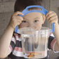 Phthalate and PVC Free Clear Sand Bucket (Assorted Colors)