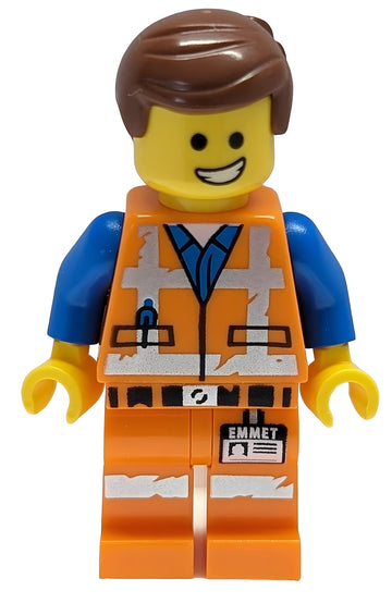 LEGO The Movie 2: Emmet Minifig with Smile and Scared Look