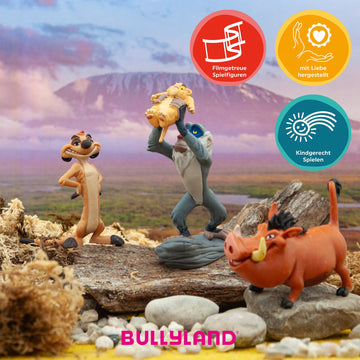 Bullyland Rafiki with Baby Simba Action Figure