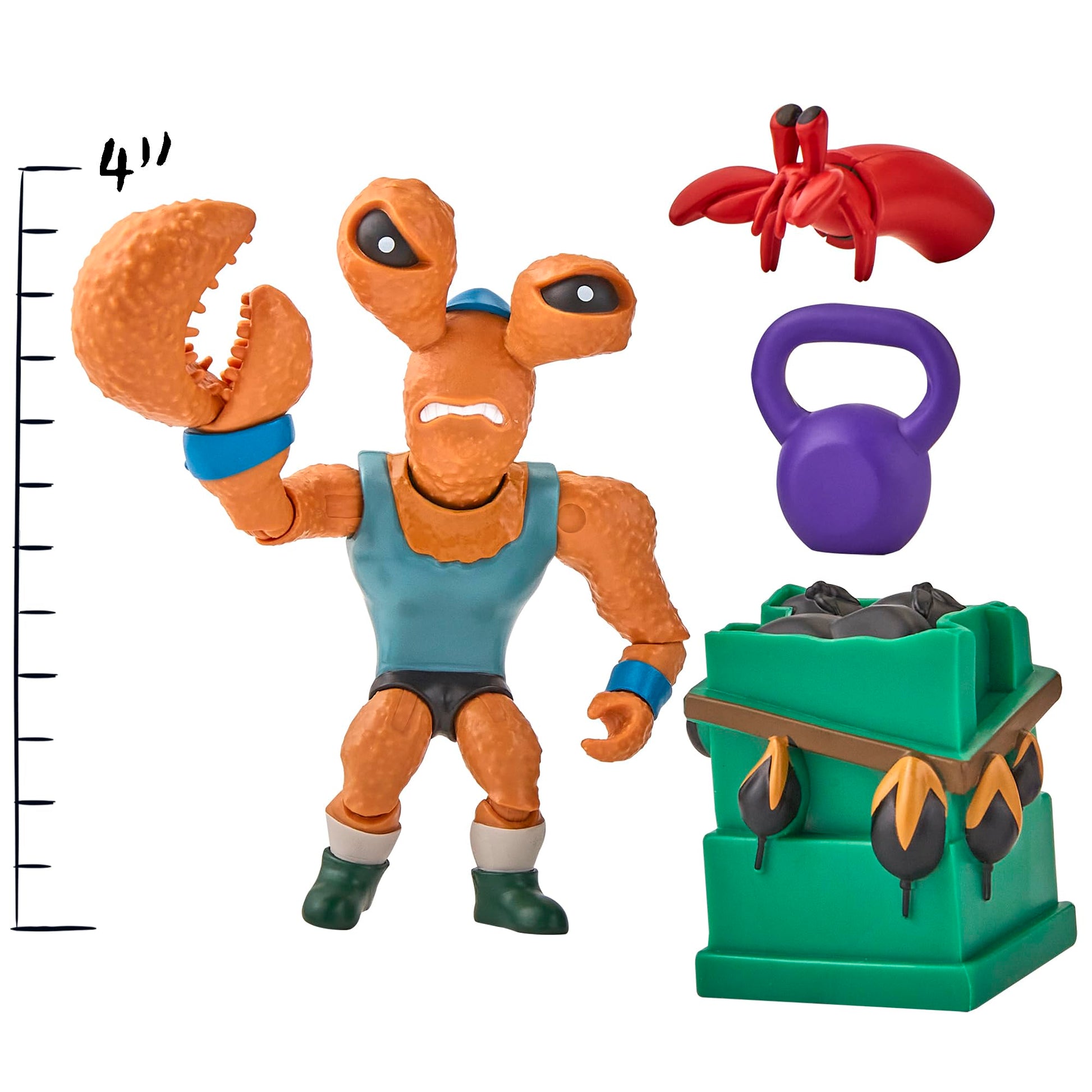 Teenage Mutant Ninja Turtles: Outright Games Crabapult Figure