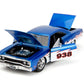 Jada Big Time Muscle 1:24 1970 Plymouth Roadrunner Die-Cast Car, Toys for Kids and Adults(Candy Blue/White)