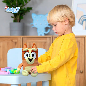 TY Bluey Bingo Beanie Medium 30cm Soft Plush Toy for Kids Collectible Play and Display