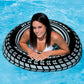 Intex Inflatable 36" Giant Tire Tubes for Swimming Pool/Lake/Ocean (6 Pack)