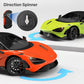 MIEBELY 1:12 Licensed McLaren 765LT RC Car 2.4G LED Toy for Kids Adults
