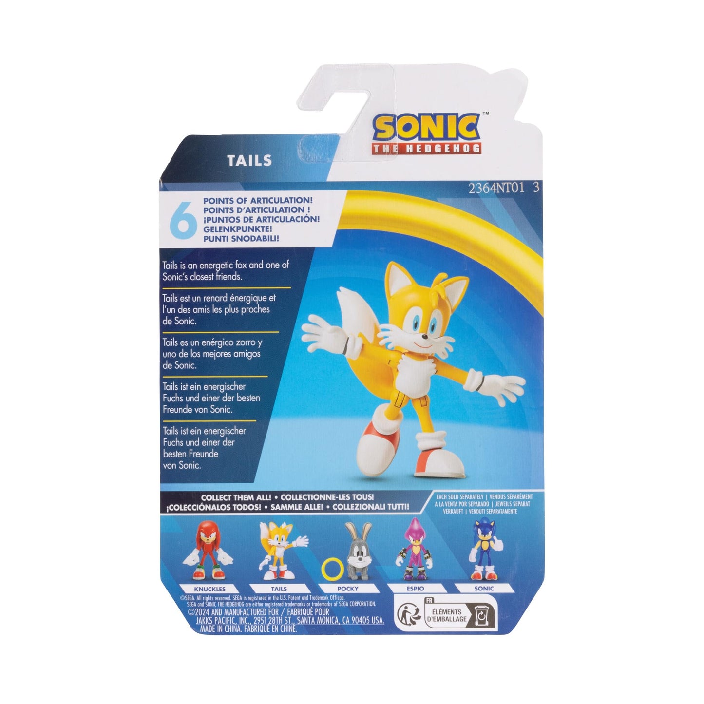 JAKKS Pacific Sonic The Hedgehog 2.5" Action Figures Wave #20 3-Pack