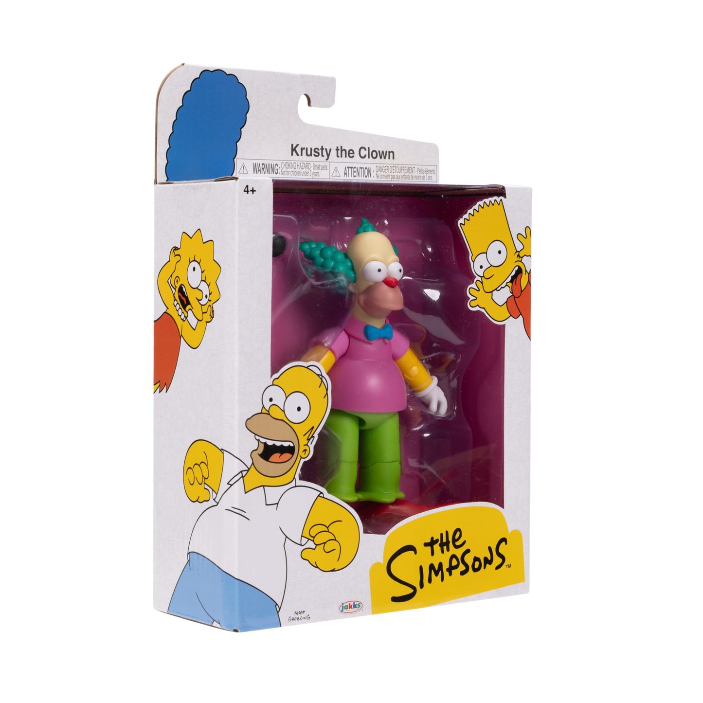 The Simpsons 5" Krusty Collectible Action Figure