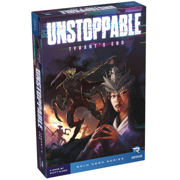 Renegade Game Studios: Unstoppable: Tyrant's End Expansion - Card-Crafting Board Game, 2 New Heroes, New Upgrades & Keyword, Solo Or Co-Op, Ages 14+